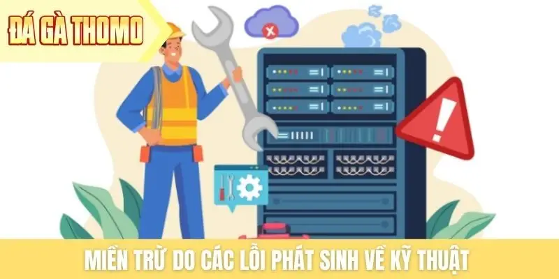 Miền trừ do các lỗi phát sinh về kỹ thuật Miền trừ do các lỗi phát sinh về kỹ thuật